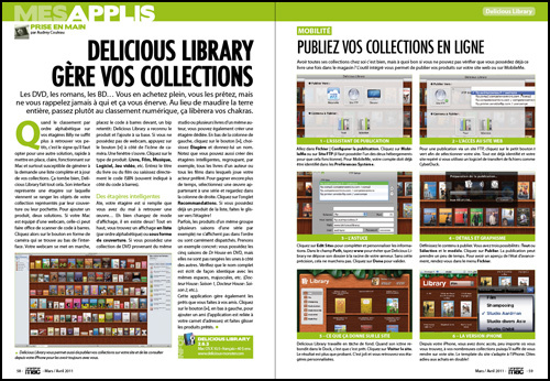 Mes applis • Prise en main : Delicious Library gère vos collections