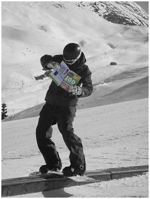 "Compétence Mac, Mac OS X Snow Boarder" • Robert Capy