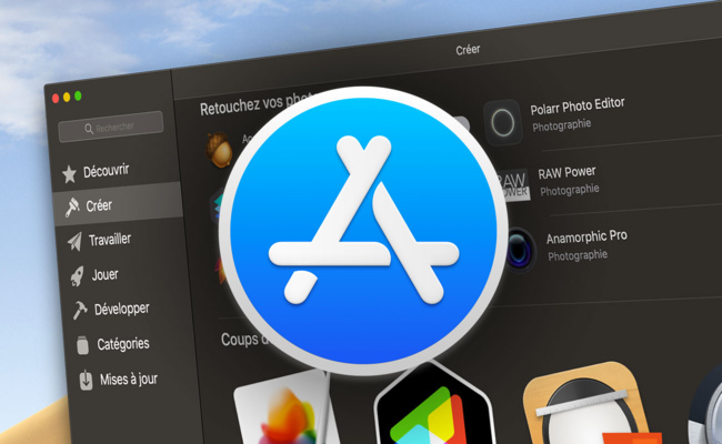 [macOS Mojave] Téléchargez et installez des logiciels depuis l’App Store