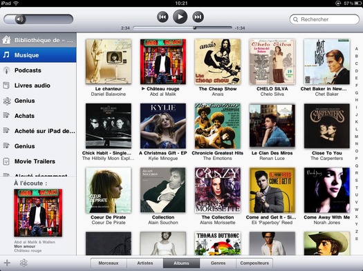 iPad • Accédez à toute votre musique