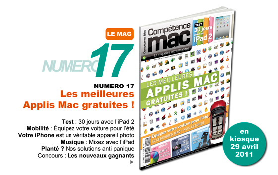 Compétence Mac 17, en kiosque le 29 avril