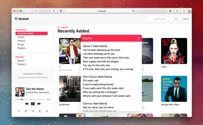 Musique • Accédez à Apple Music depuis un navigateur Musique • Accédez à Apple Music depuis un navigateur