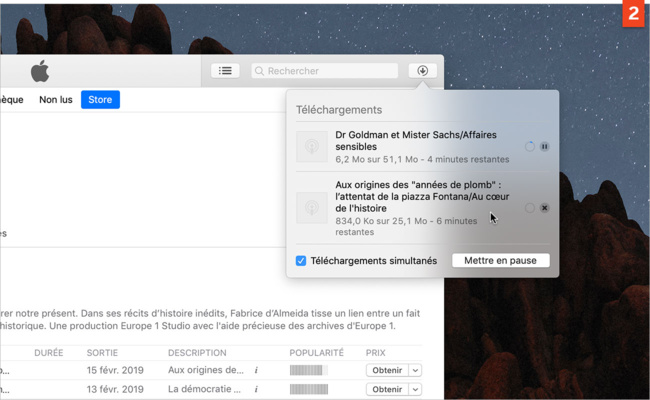 [iTunes] Archivez des podcasts pour une écoute ultérieure