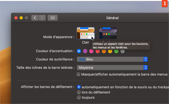 [macOS Mojave] Comment exclure une application du mode sombre ?