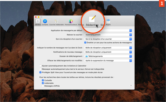 [Mail] Modifiez l'adresse envoi par défaut pour les nouveaux messages