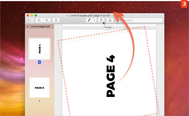 [Aperçu] Réordonner, ajouter ou supprimer des pages dans un fichier PDF