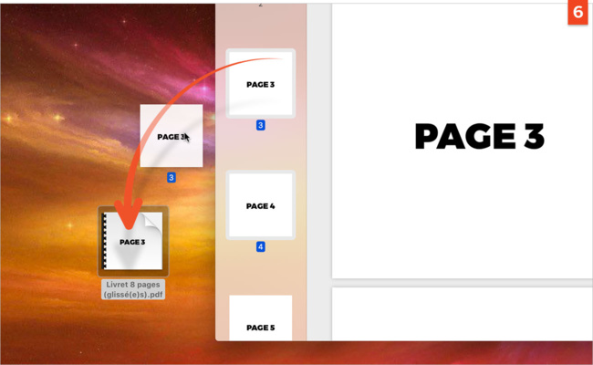 [Aperçu] Réordonner, ajouter ou supprimer des pages dans un fichier PDF