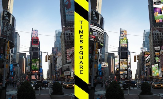 Time Square comme j'aimerai le voir • Maxime Bouvier