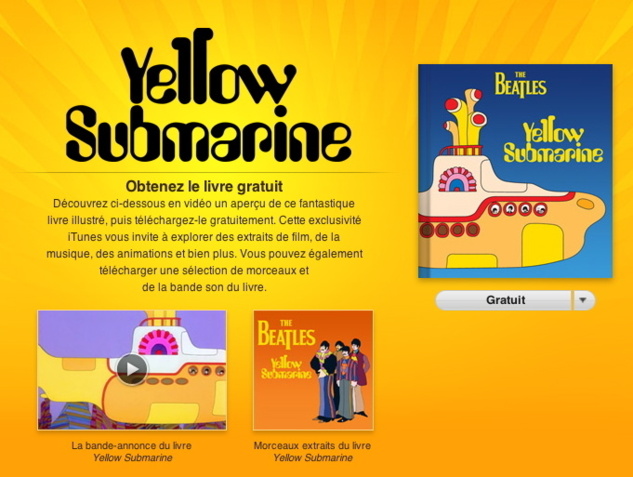 Téléchargez gratuitement le livre interactif "Yellow Submarine" Téléchargez gratuitement le livre interactif "Yellow Submarine"