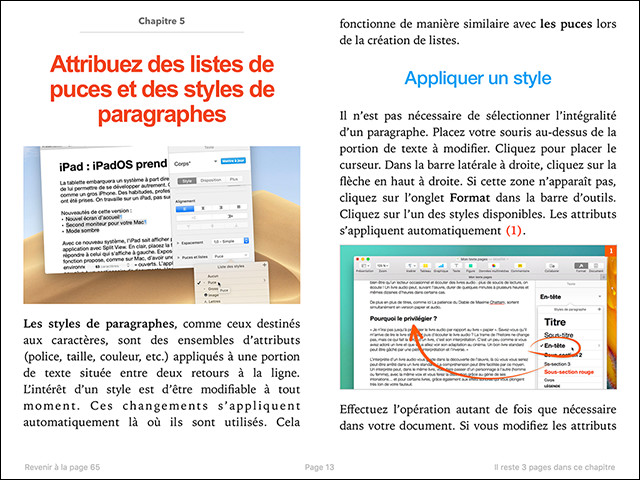 Compétence Mac • Maîtrisez PAGES pour Mac (ebook) MISE À JOUR : 10 vidéos incluses