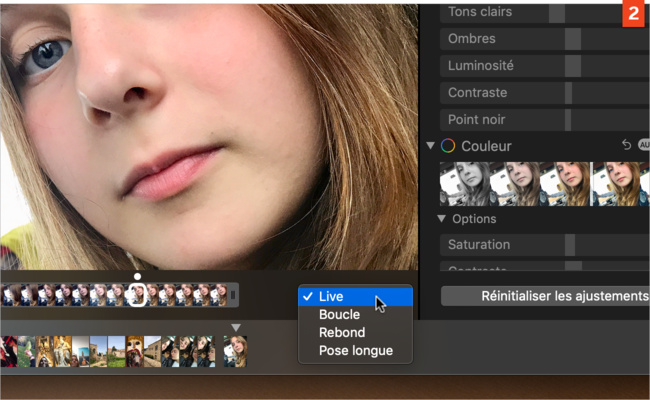 Photos • Comment modifier l’animation d’une Live Photo ? Photos • Comment modifier l’animation d’une Live Photo ?