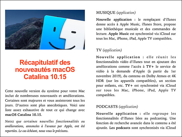 Compétence Mac • macOS Catalina vol.2 - Fonctions avancées (ebook) MISE À JOUR : 10.15.5