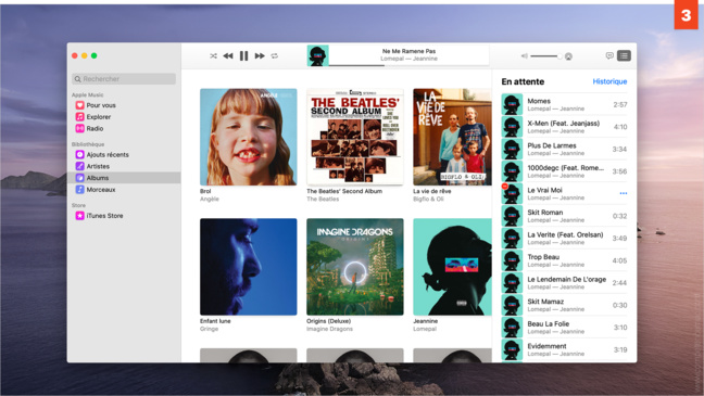 macOS Catalina • Écoutez vos albums avec le nouveau lecteur musical macOS Catalina • Écoutez vos albums avec le nouveau lecteur musical