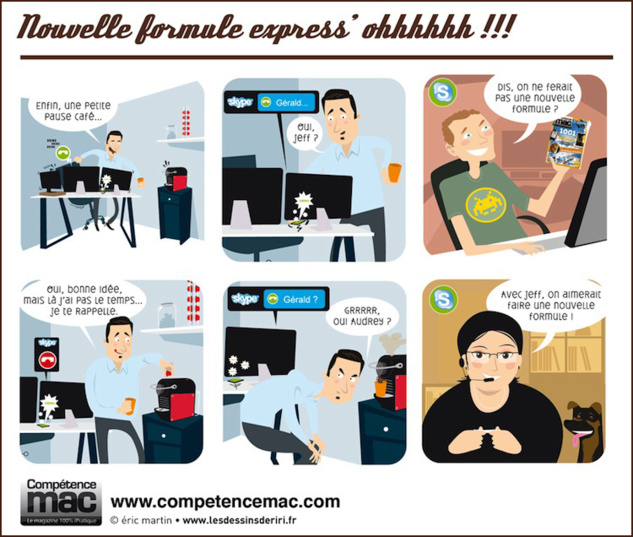 La rédac' de Compétence Mac en ébullition 1/2 La rédac' de Compétence Mac en ébullition 1/2