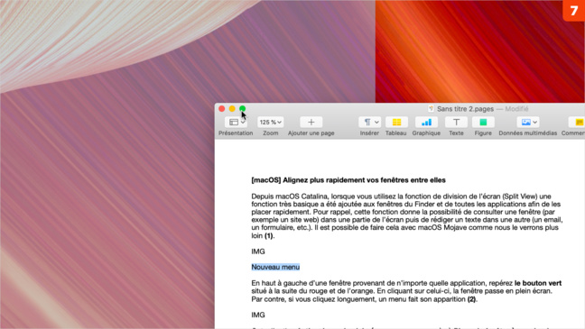 macOS • Alignez plus rapidement vos fenêtres entre elles macOS • Alignez plus rapidement vos fenêtres entre elles