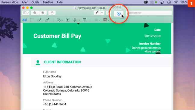 macOS Catalina • Signez un document sur votre Mac avec votre iPhone macOS Catalina • Signez un document sur votre Mac avec votre iPhone