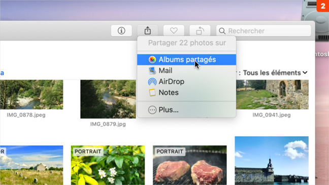 Photos • Partagez des albums photos en quelques clics à l'aide d'iCloud Photos • Partagez des albums photos en quelques clics à l'aide d'iCloud