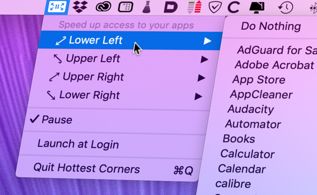 macOS • Ouvrez des applications depuis les coins actifs avec un outil gratuit macOS • Ouvrez des applications depuis les coins actifs avec un outil gratuit