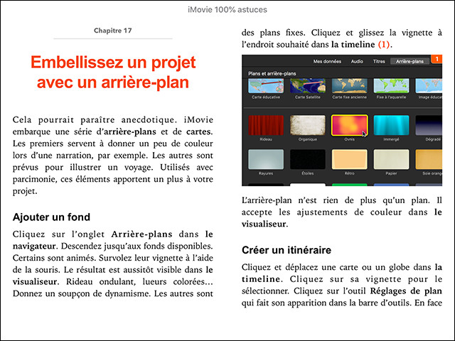 Compétence Mac • iMovie pour macOS - 100% Astuces (ebook) MISE À JOUR : 10 vidéos incluses Compétence Mac • iMovie pour macOS - 100% Astuces (ebook) MISE À JOUR : 10 vidéos incluses