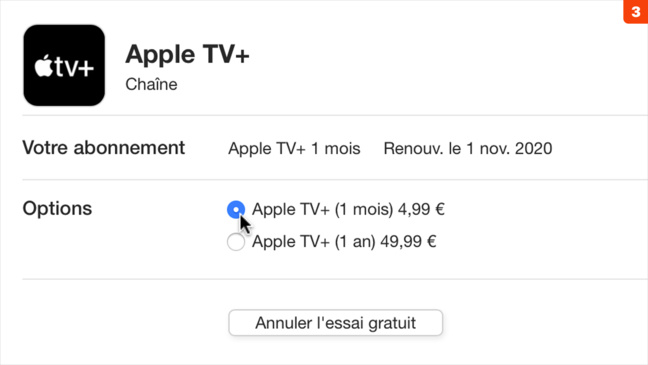 Forfaits • Résiliez l’abonnement à une appli depuis macOS ou iOS Forfaits • Résiliez l’abonnement à une appli depuis macOS ou iOS