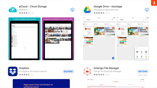 iOS • Ajouter un service de stockage externe dans l’app Fichiers iOS • Ajouter un service de stockage externe dans l’app Fichiers