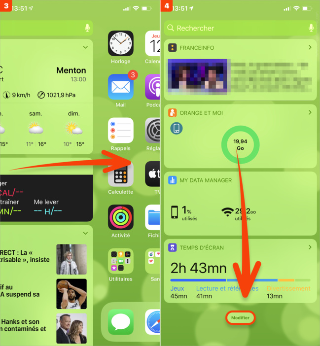 iOS • Afficher le niveau d’autonomie des accessoires Bluetooth