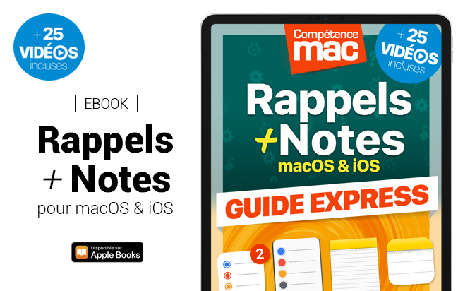 Compétence Mac • Guide Express • Rappels + Notes • pour macOS & iOS (ebook) Compétence Mac • Guide Express • Rappels + Notes • pour macOS & iOS (ebook)