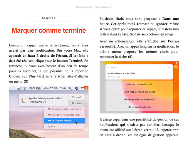 Compétence Mac • Guide Express • Rappels + Notes • pour macOS & iOS (ebook) Compétence Mac • Guide Express • Rappels + Notes • pour macOS & iOS (ebook)