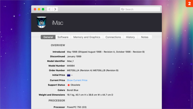 Infos • Maîtrisez les caractéristiques techniques de votre Mac Infos • Maîtrisez les caractéristiques techniques de votre Mac