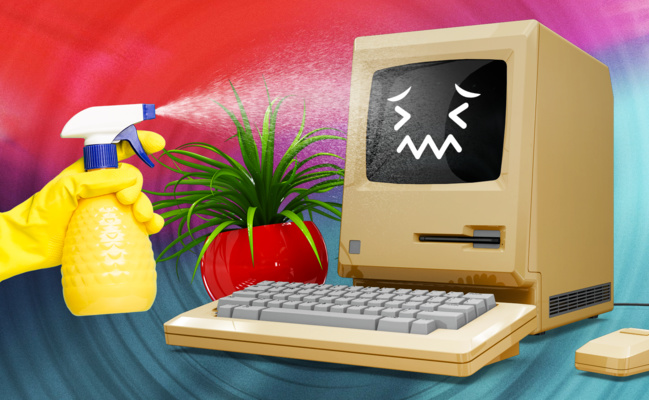 Entretien • Nettoyez régulièrement votre Mac et ses accessoires Entretien • Nettoyez régulièrement votre Mac et ses accessoires