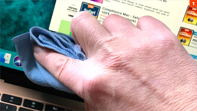 Entretien • Nettoyez régulièrement votre Mac et ses accessoires Entretien • Nettoyez régulièrement votre Mac et ses accessoires