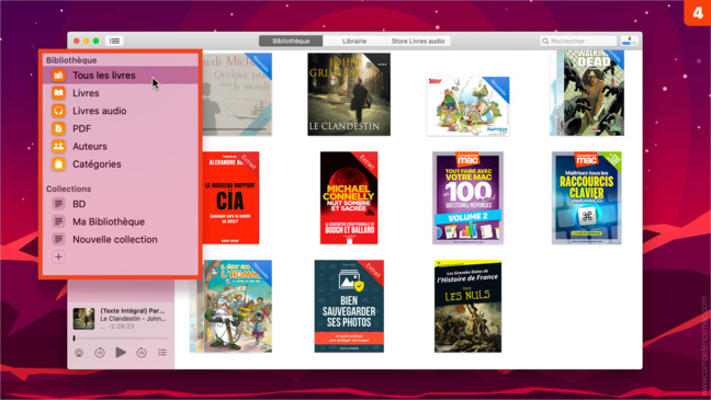 Livres • Organisez la bibliothèque sur votre Mac Livres • Organisez la bibliothèque sur votre Mac