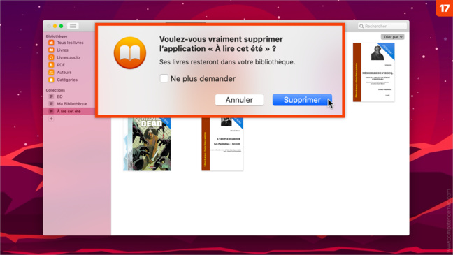 Livres • Organisez la bibliothèque sur votre Mac Livres • Organisez la bibliothèque sur votre Mac