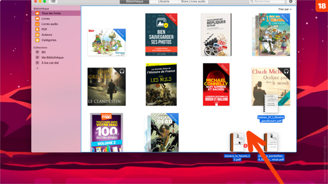 Livres • Organisez la bibliothèque sur votre Mac Livres • Organisez la bibliothèque sur votre Mac
