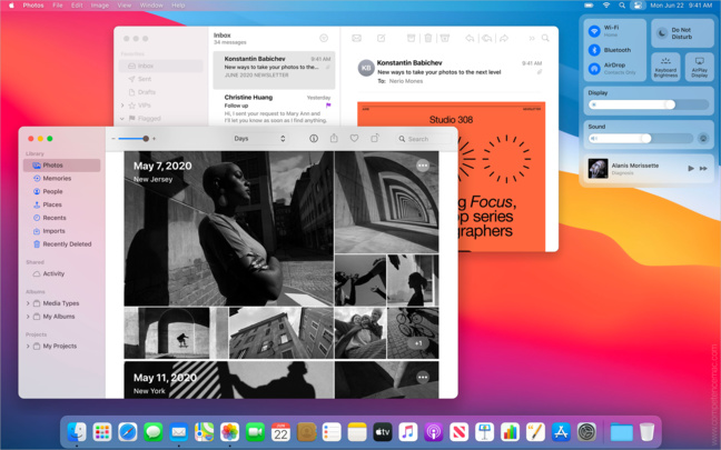 WWDC’20 • Apple dévoile macOS 11 Big Sur avec une toute nouvelle interface WWDC’20 • Apple dévoile macOS 11 Big Sur avec une toute nouvelle interface
