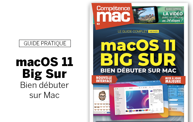 Compétence Mac 70 • macOS 11 Big Sur - Bien débuter sur Mac