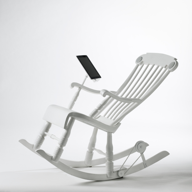 iRock, le rocking-chair écologique et numérique de demain iRock, le rocking-chair écologique et numérique de demain