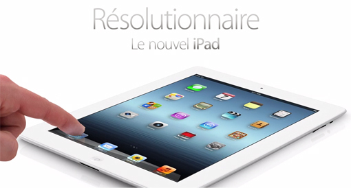 Où est passé "Le nouvel iPad" ? Où est passé "Le nouvel iPad" ?