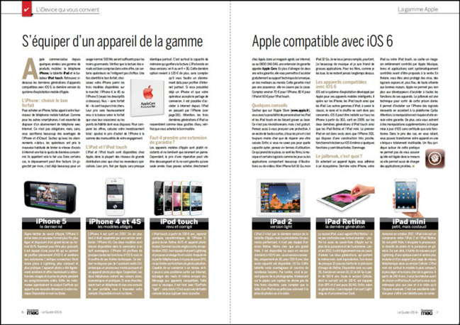 Compétence Mac - Les guides pratiques #4 : Le guide complet iPhone iPad avec iOS 6