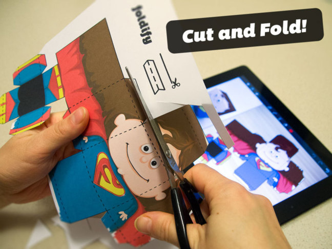 De l'iPad au papier... en 3D ! De l'iPad au papier... en 3D !