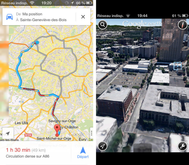 Google Maps, le retour de la vengeance Google Maps, le retour de la vengeance
