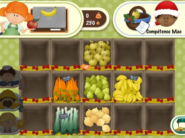 Petit marché virtuel du jour