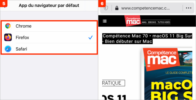 iOS 14 • Utilisez un autre navigateur que Safari sur votre iPhone iOS 14 • Utilisez un autre navigateur que Safari sur votre iPhone