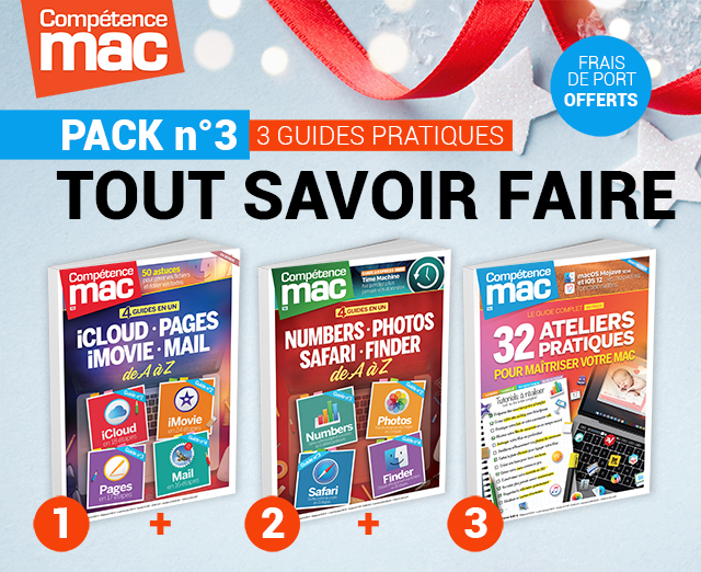 PACK n°3 : Tout Savoir Faire (3 guides pratiques Compétence Mac) PACK n°3 : Tout Savoir Faire (3 guides pratiques Compétence Mac)