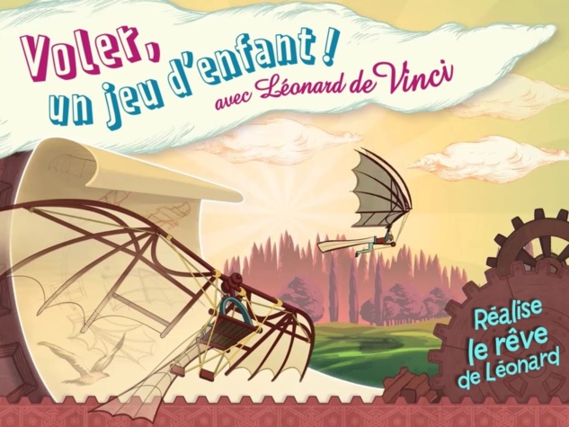 Entrez dans le monde incroyable de Léonard de Vinci grâce à votre iPad Entrez dans le monde incroyable de Léonard de Vinci grâce à votre iPad