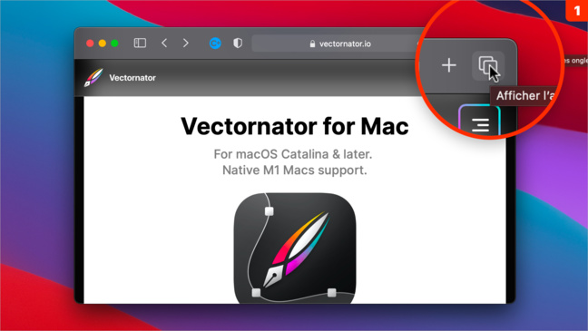 Safari • Rechercher dans les onglets ouverts sur votre Mac ou distants avec iCloud