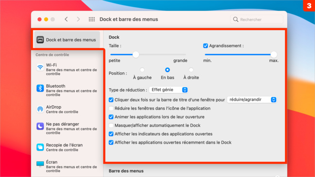 macOS 11 • Découvrez le nouveau panneau Dock et barre des menus macOS 11 • Découvrez le nouveau panneau Dock et barre des menus