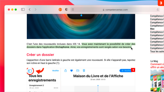 macOS 11 • Modifier les couleurs et l’aspect des fenêtres