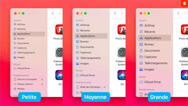 macOS 11 • Modifier les couleurs et l’aspect des fenêtres