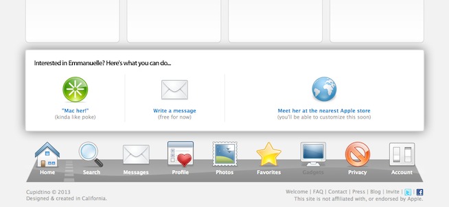 Le site de rencontre pour Apple addicts Le site de rencontre pour Apple addicts